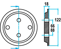 Rubber lift pads G36